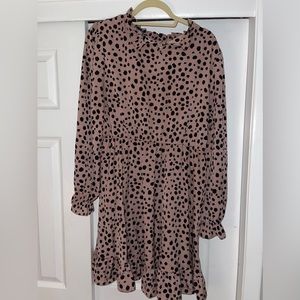 Shein all over print dress